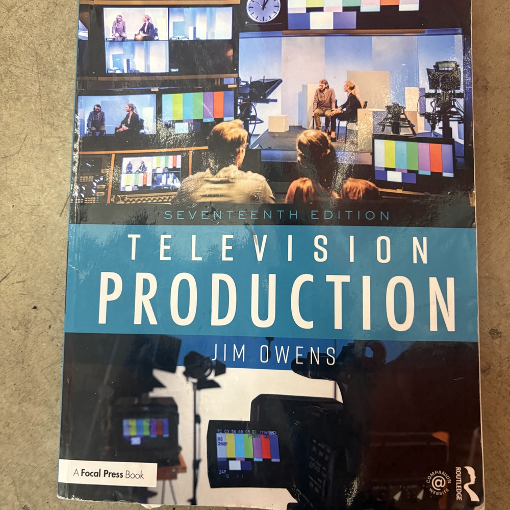 Television Production Book by Jim Owens